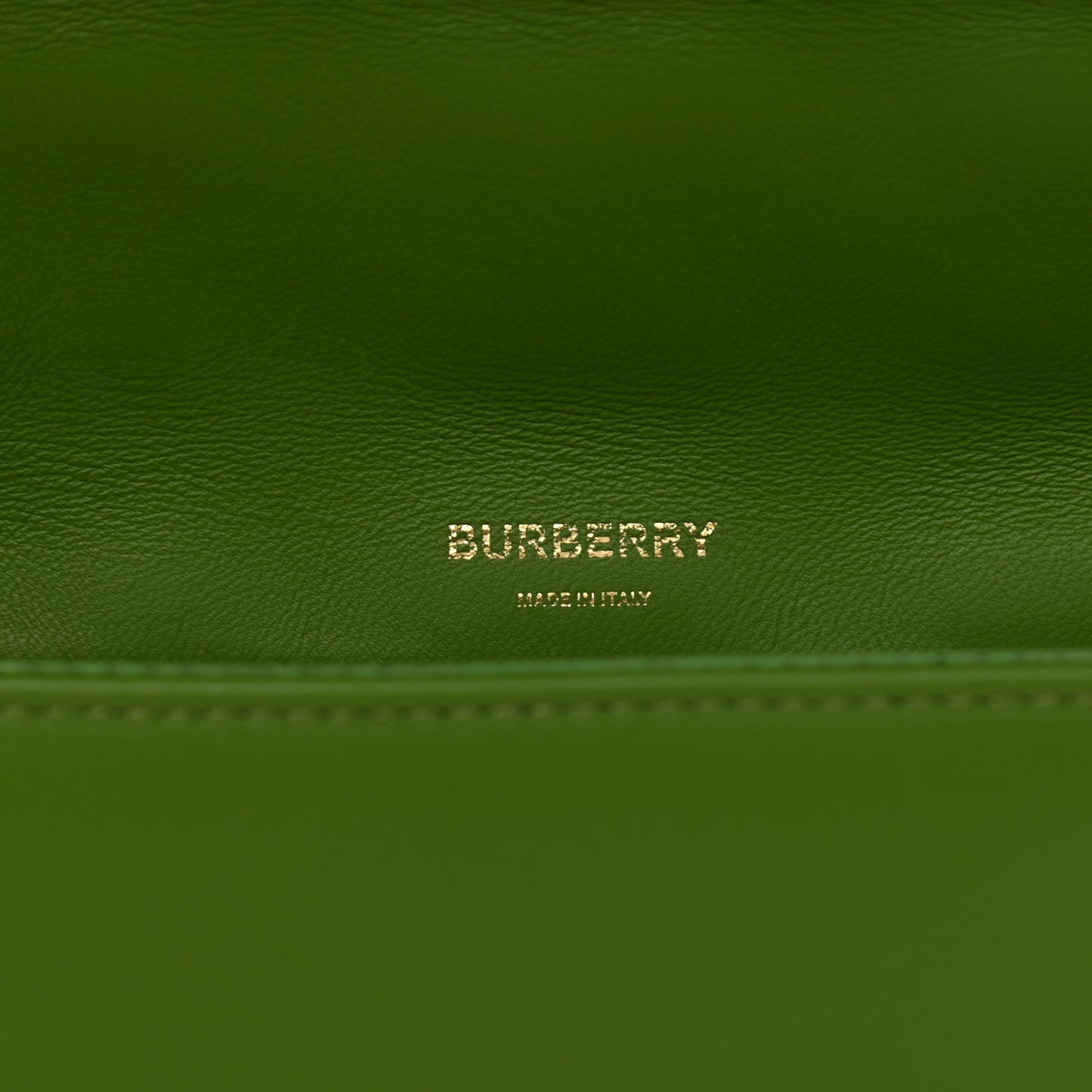 Lambskin Quilted Small Lola Bag Green