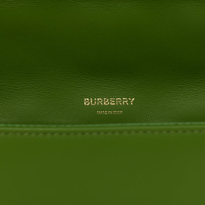 Burberry Lambskin Quilted Small Lola Bag Green 6 of 8