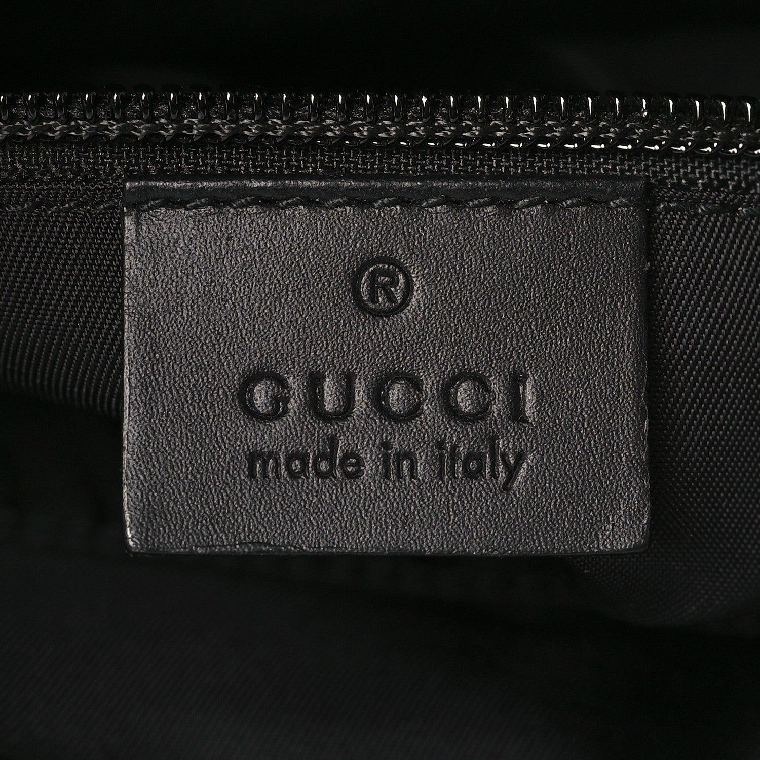Gucci GG Supreme Monogram Web Messenger Bag Black 6 of 9