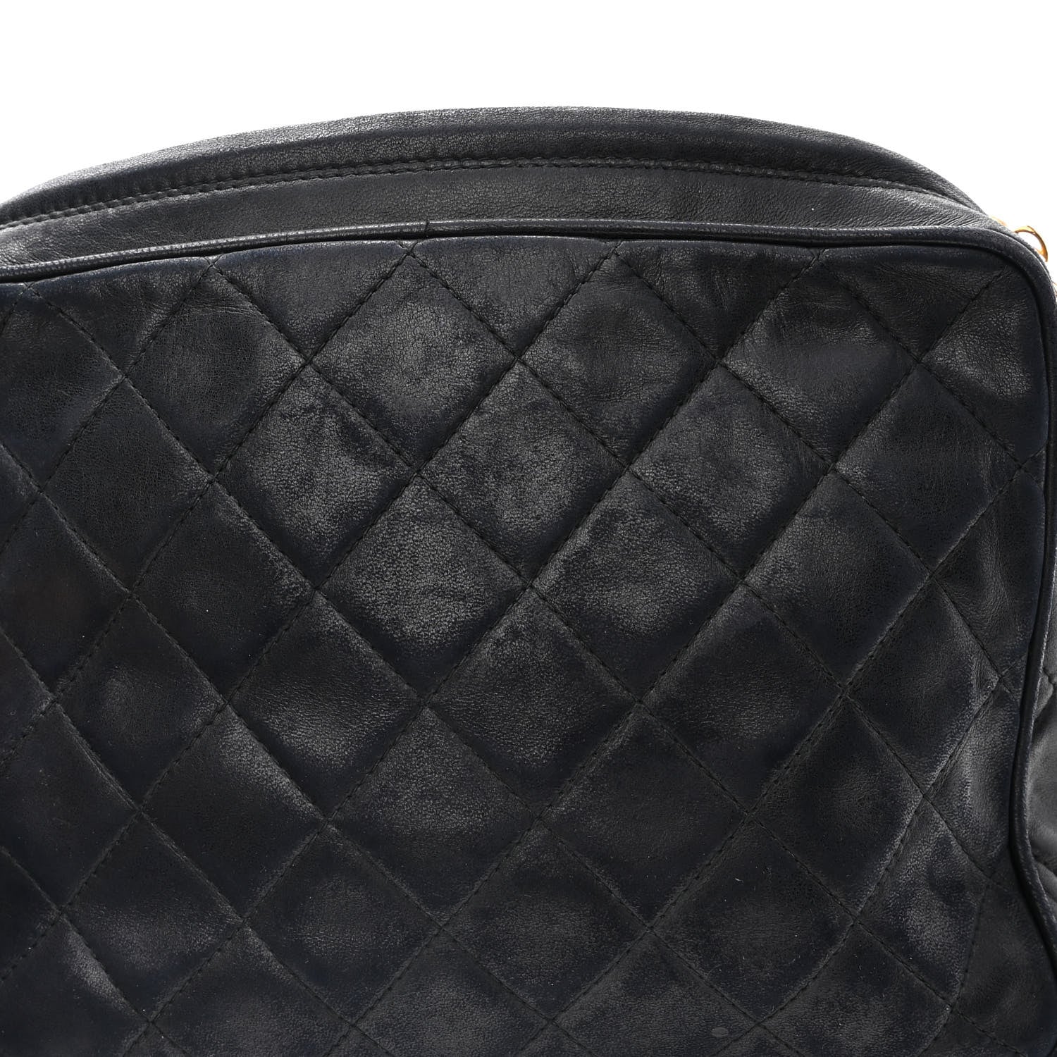 Chanel Lambskin Quilted Tassel Camera Case Black 12 of 13