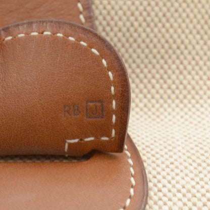Hermes Toile Natural Barenia Evelyne II TGM Ecru Fauve 6 of 8