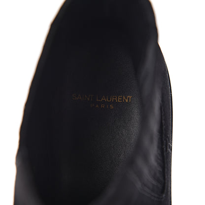 Saint Laurent Suede Mens Hugo 25 Chelsea Boots 40 Black 6 of 8