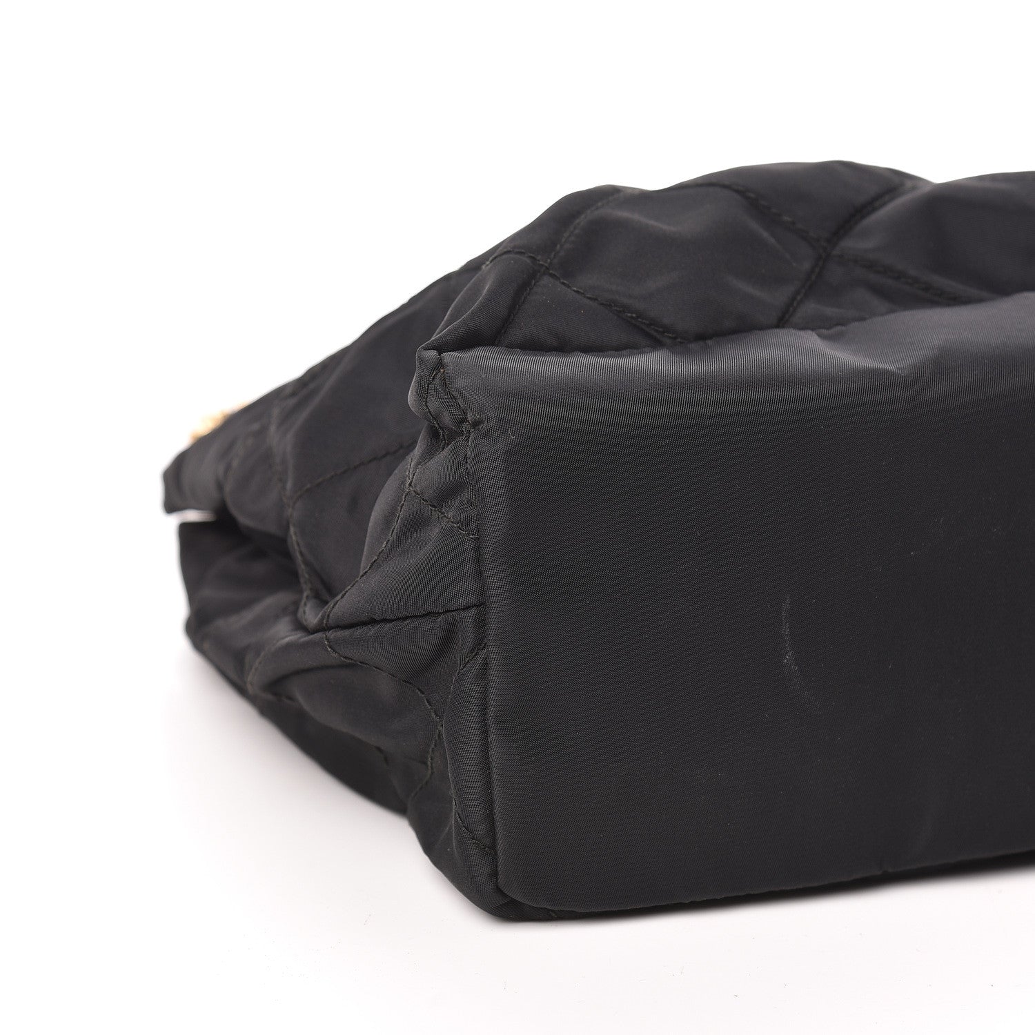 Prada Tessuto Nylon Quilted Impunturado Bag Black 7 of 13