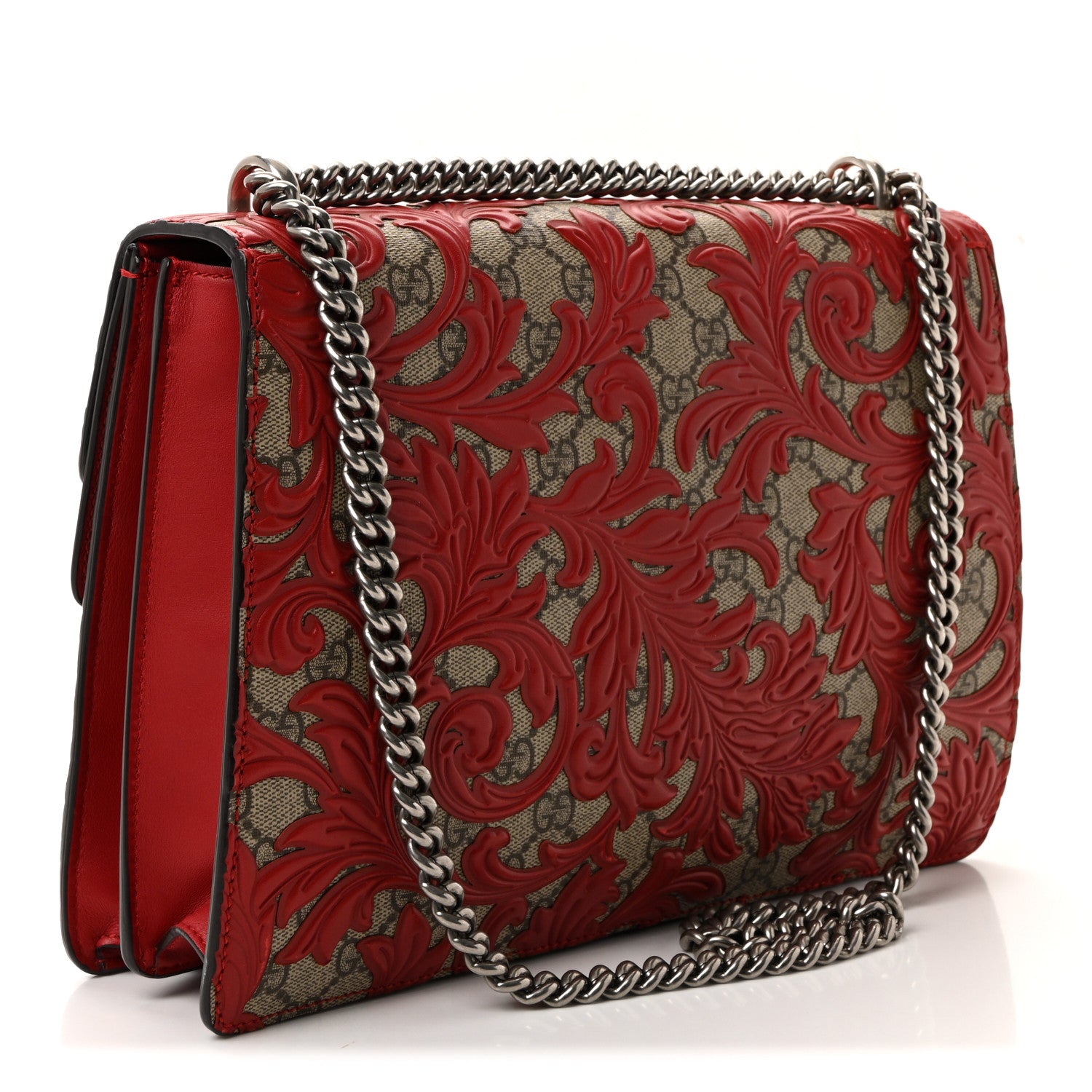 Gucci GG Supreme Monogram Arabesque Medium Dionysus Shoulder Bag