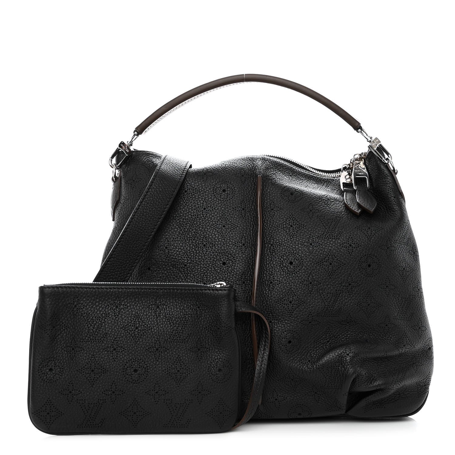 Louis Vuitton LOUIS VUITTON Mahina Selene PM Black 1 of 9