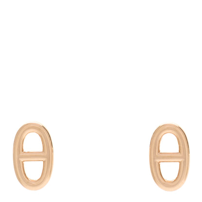 Hermes 18K Rose Gold TPM Farandole Stud Earrings 1 of 5