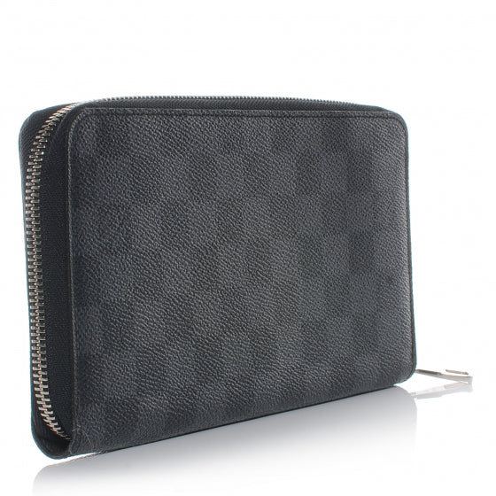 Louis Vuitton Damier Graphite Zippy Organizer Wallet 3 of 7