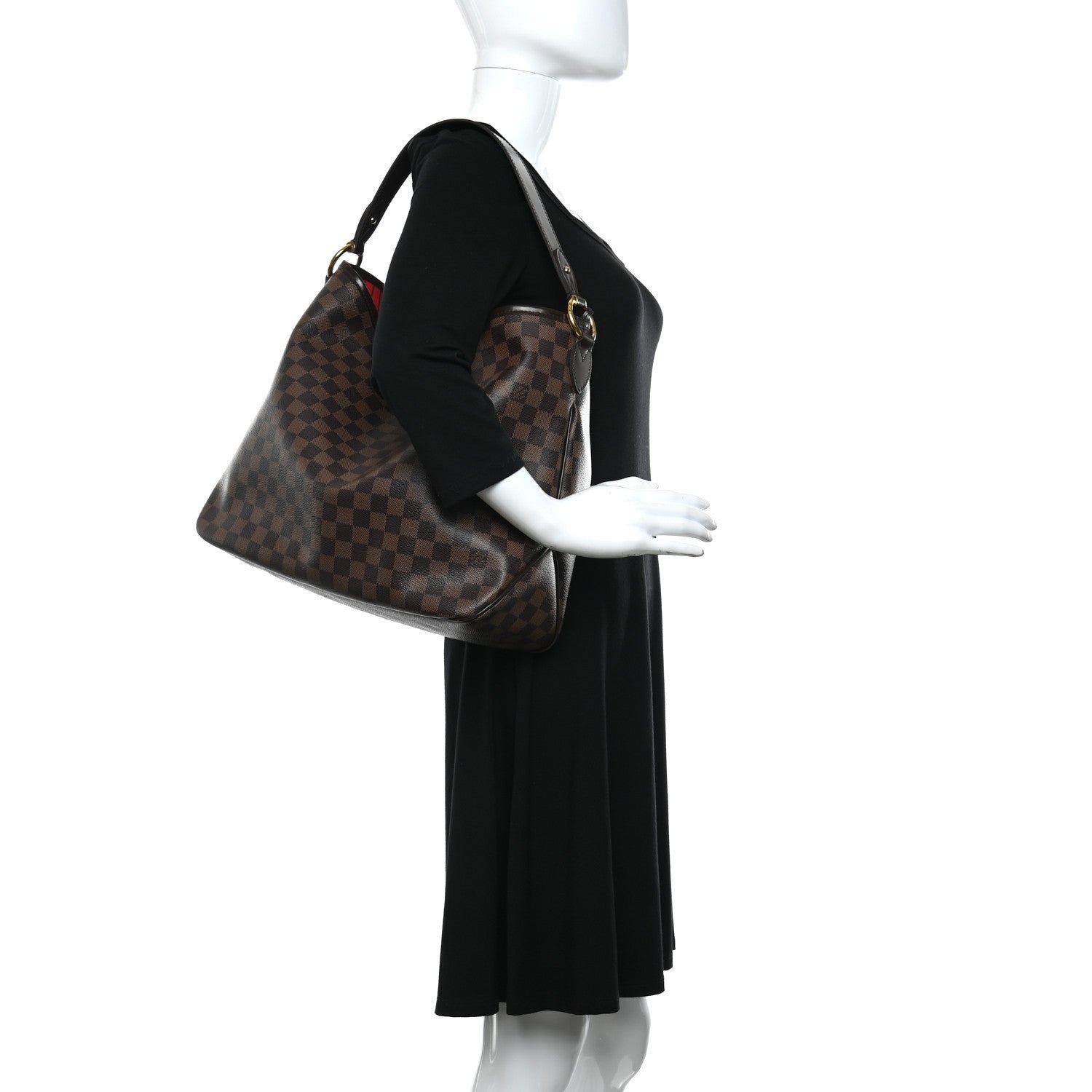 Louis Vuitton Damier Ebene Delightful MM 2 of 11