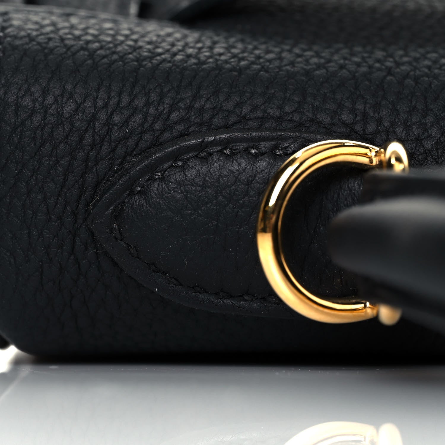 Hermes Togo Kelly Retourne 25 Black 11 of 35