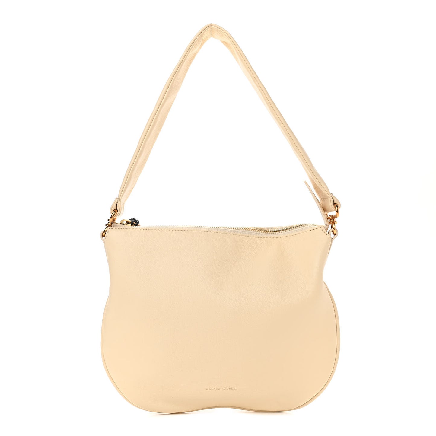 Calfskin Mini Swing Shoulder Bag Crema