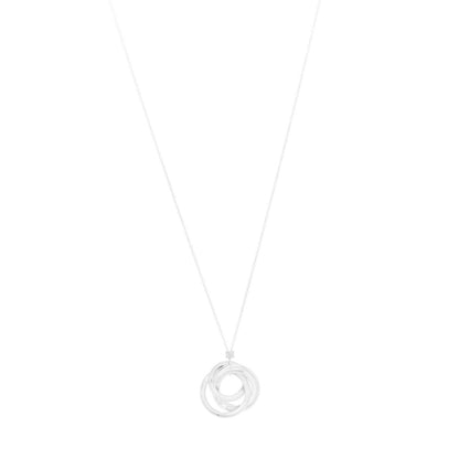 Tiffany Sterling Silver 1837 Circles Pendant Necklace 1 of 7