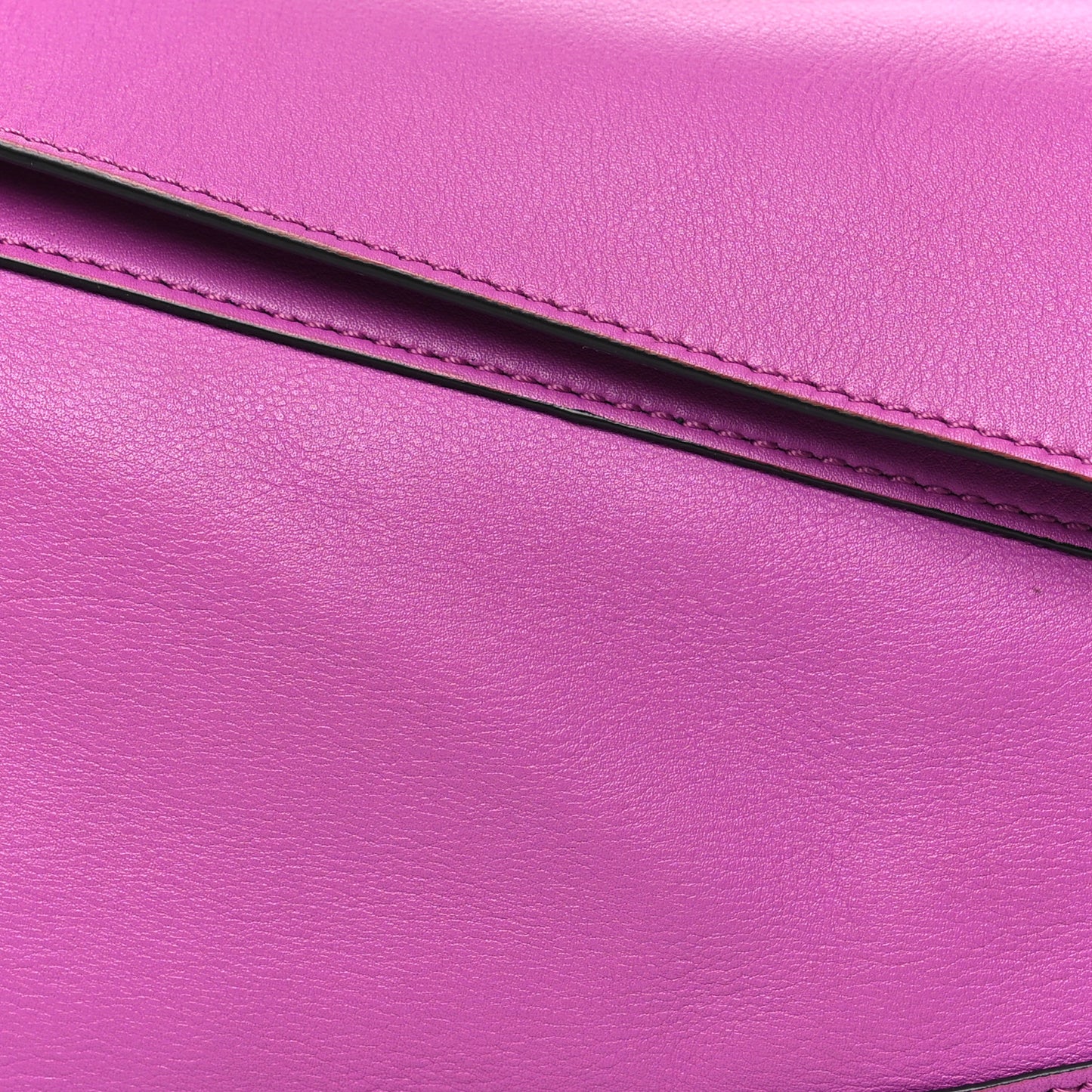 Calfskin Puzzle Hobo Bright Purple