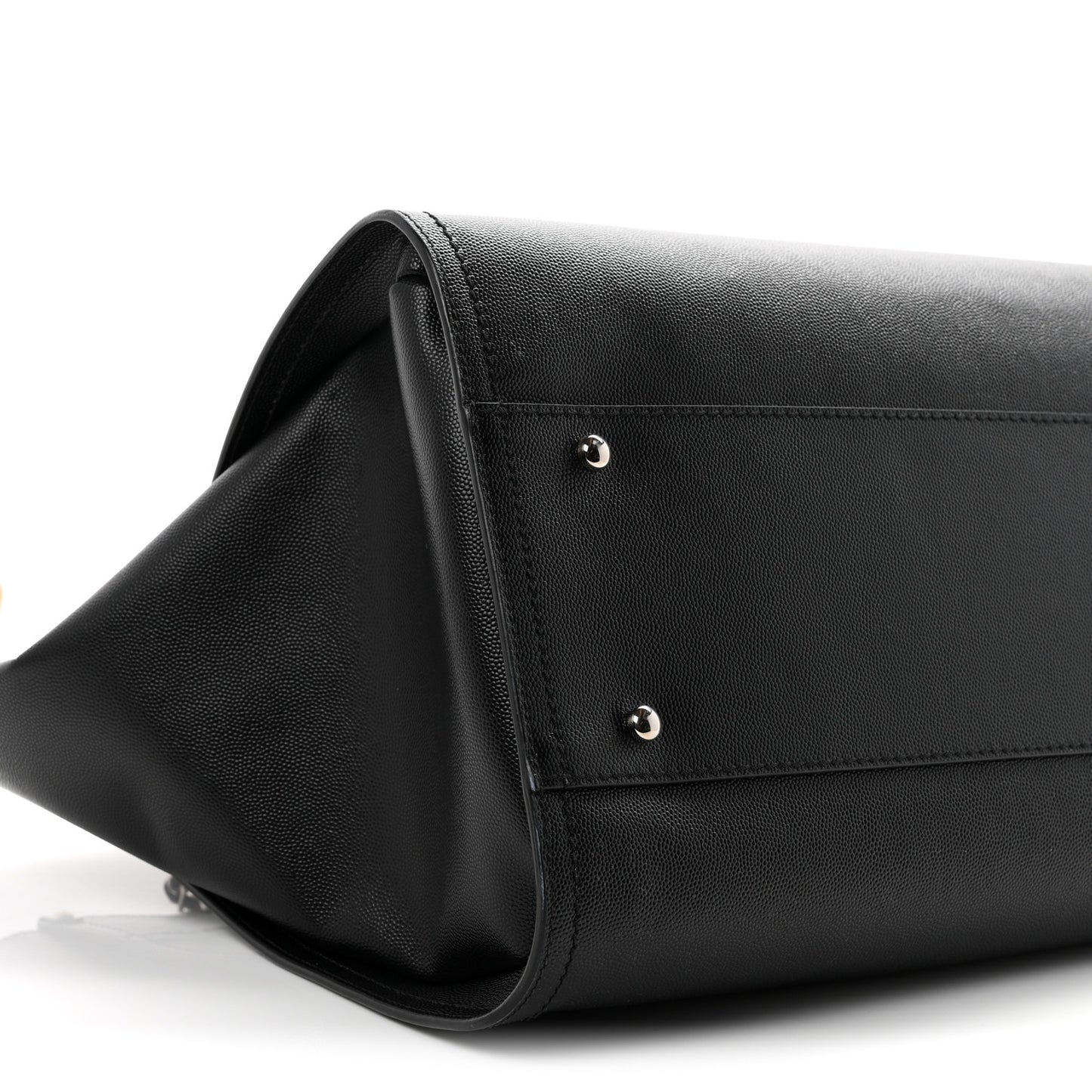 Caviar Extra Large Studded Deauville Tote Black