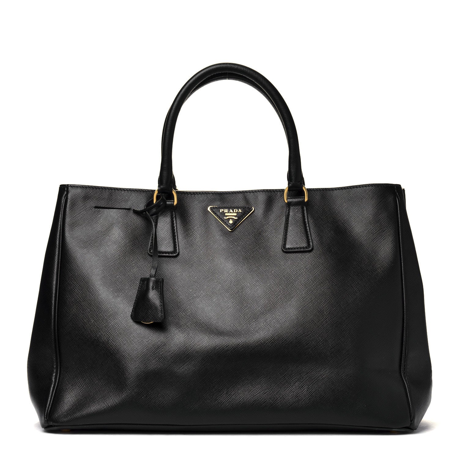 Prada Saffiano Lux Large Tote Black 1 of 7