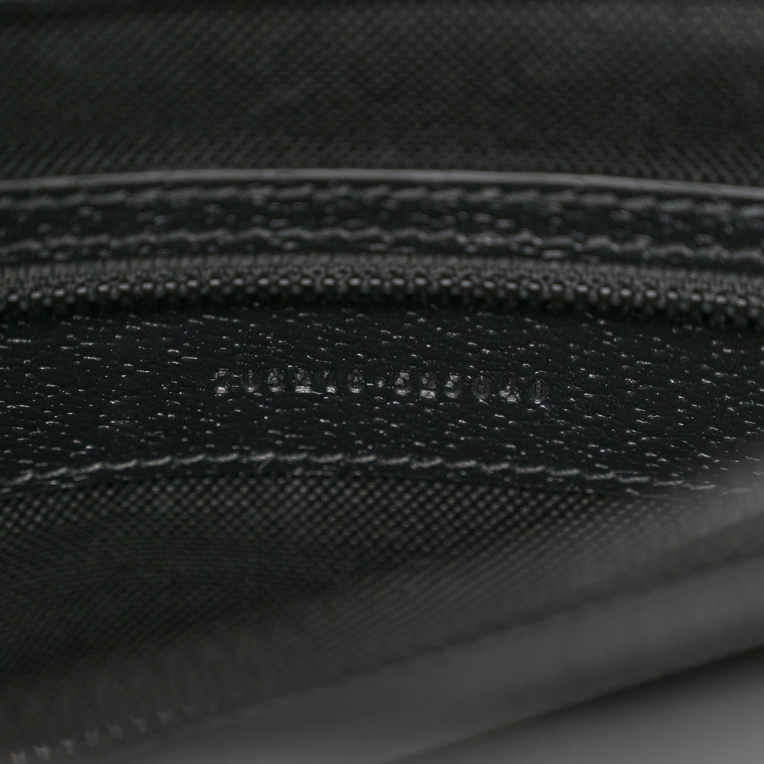 Gucci Textured Dollar Calfskin Web Monochrome Large Diana Tote Bag Black 7 of 10