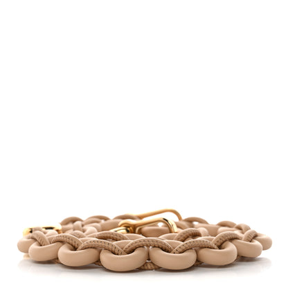 Loewe Brass Calfskin Donut Chain Shoulder Strap Silk Beige 2 of 4
