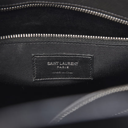 Saint Laurent Grained Calfskin Small Sac De Jour Black 6 of 14