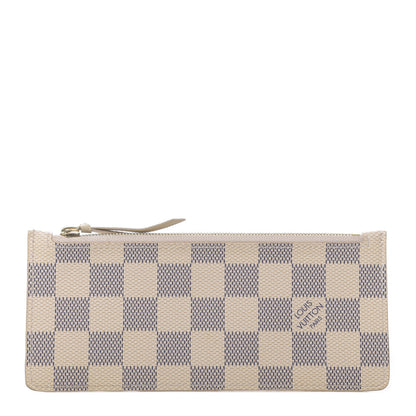 Louis Vuitton Damier Azur Josephine Wallet Zippered Insert 1 of 6