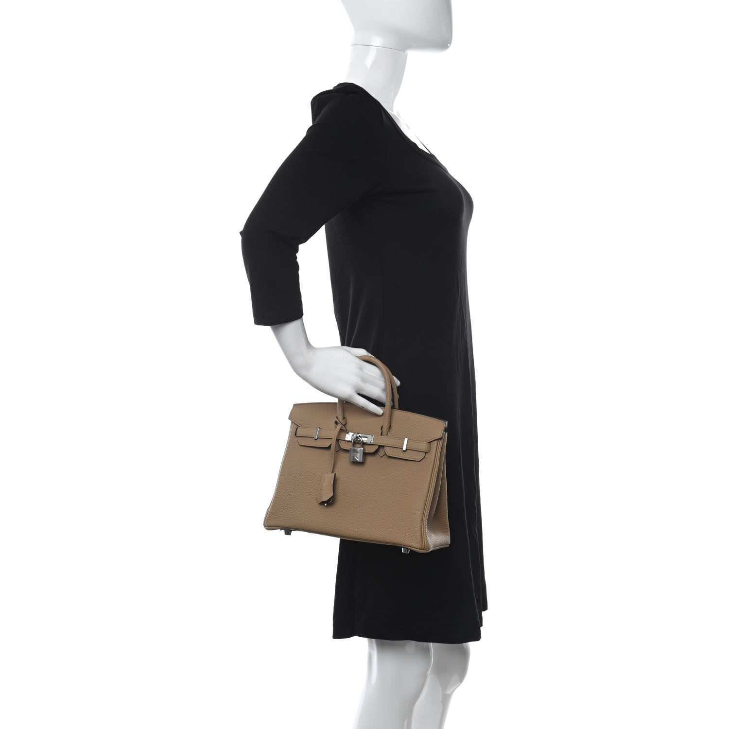 Hermes Togo Birkin 25 Chai 2 of 9