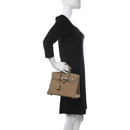 Hermes Togo Birkin 25 Chai 2 of 9