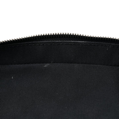 Chanel Crumpled Calfskin PVC Quilted Large Aquarium Backpack Black 13 of 16