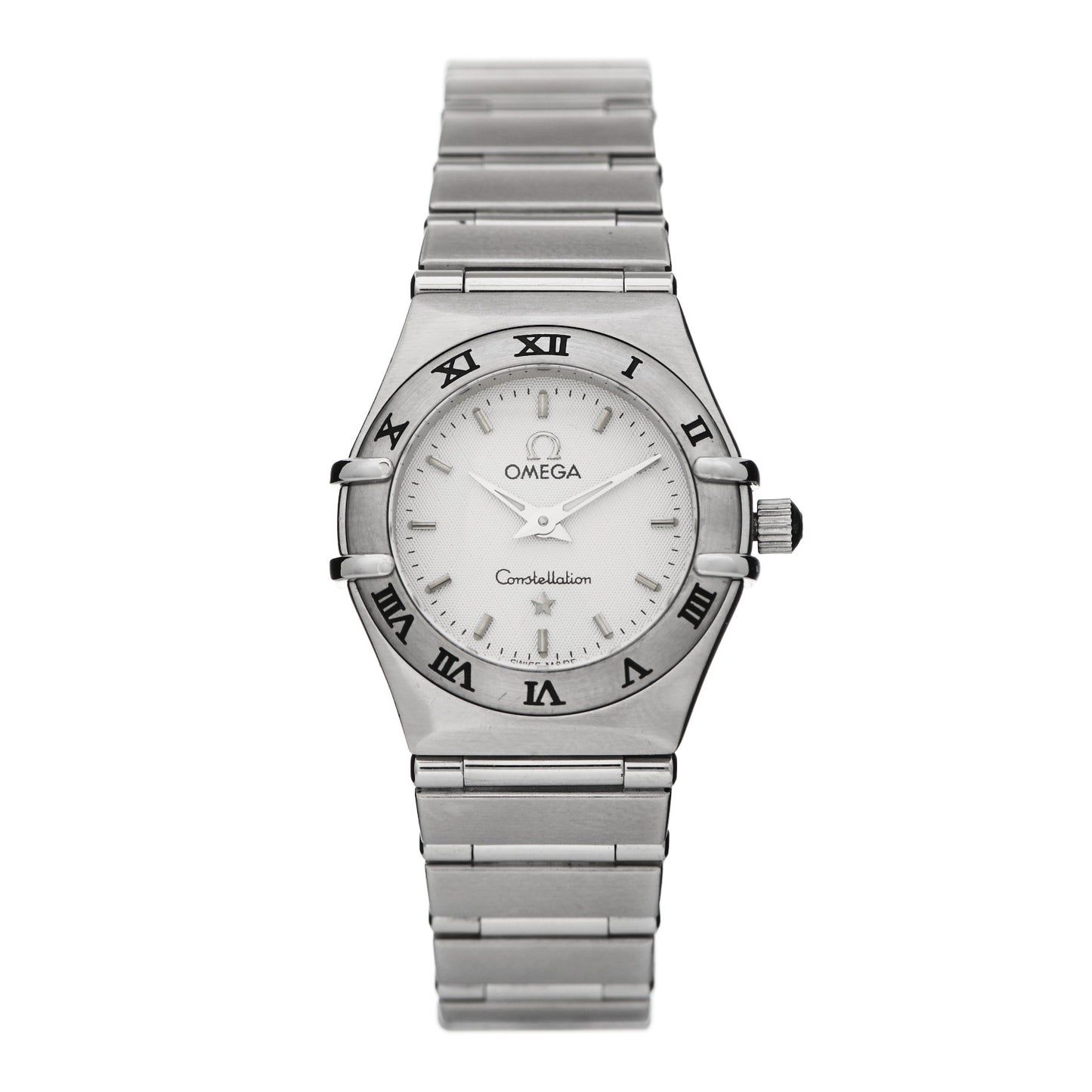 Stainless Steel 22mm Constellation Quartz Watch White 1562.30