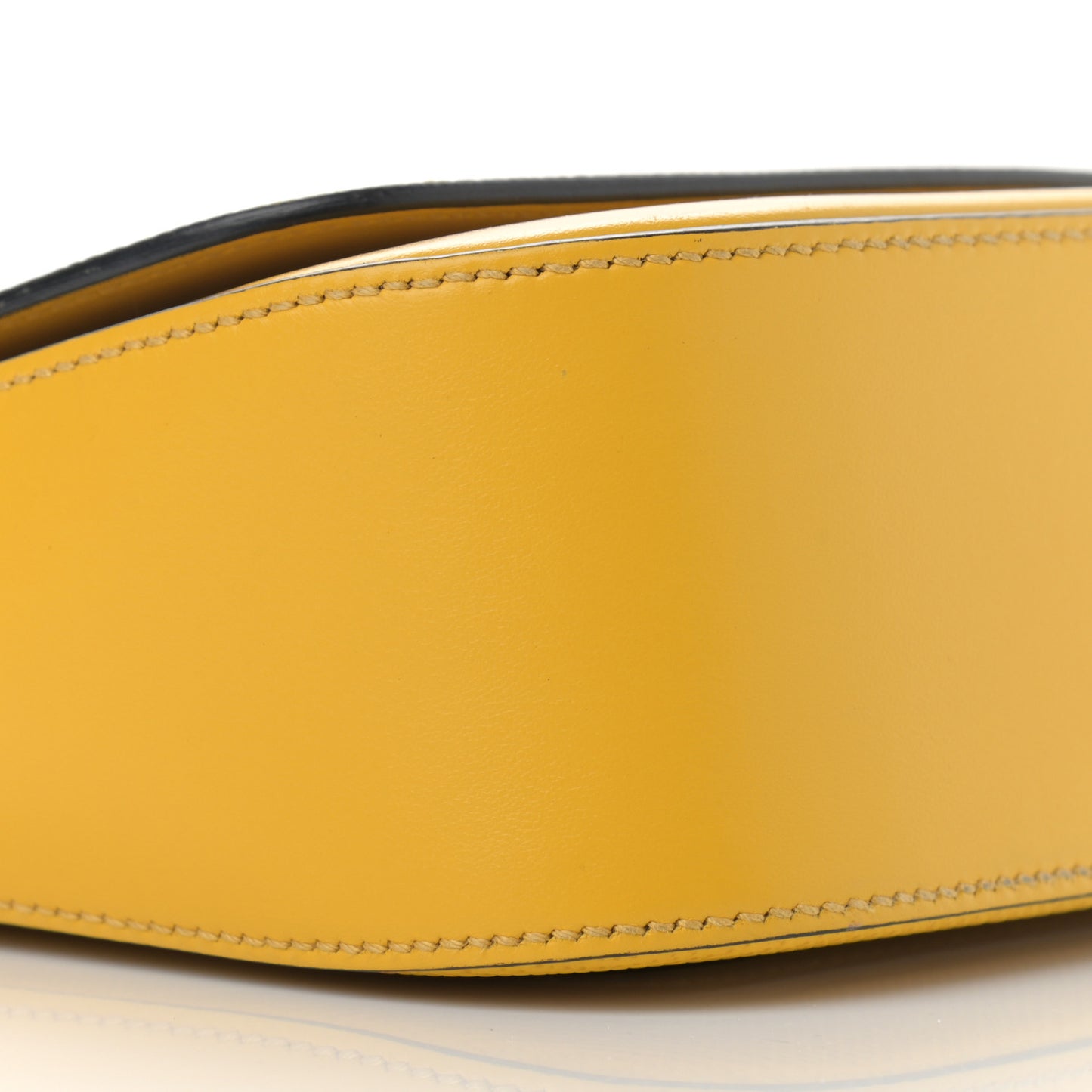 Saffiano Cuir Calfskin Identity Shoulder Bag Soleil