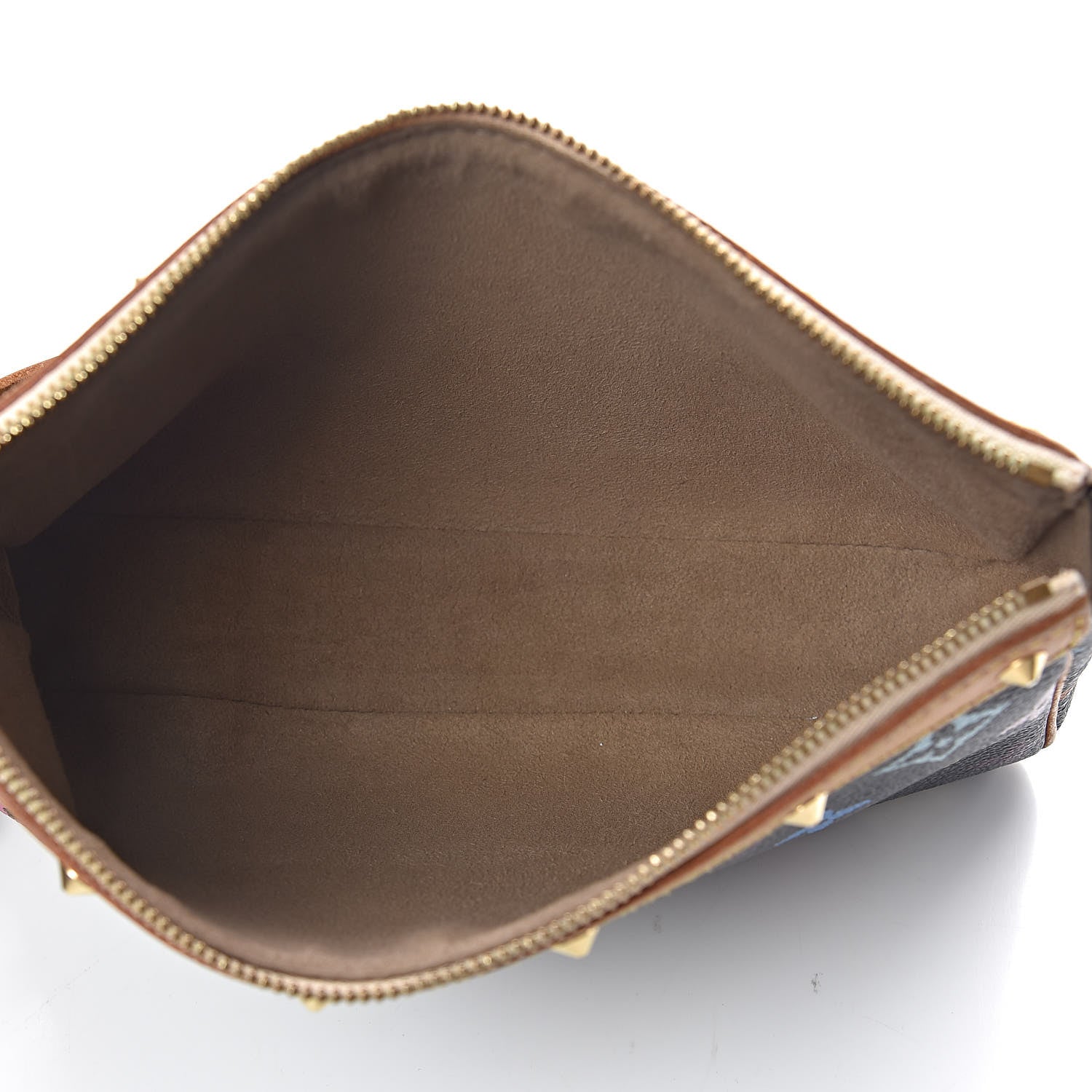 Louis Vuitton Monogram Multicolor Pochette Accessories Black 5 of 9