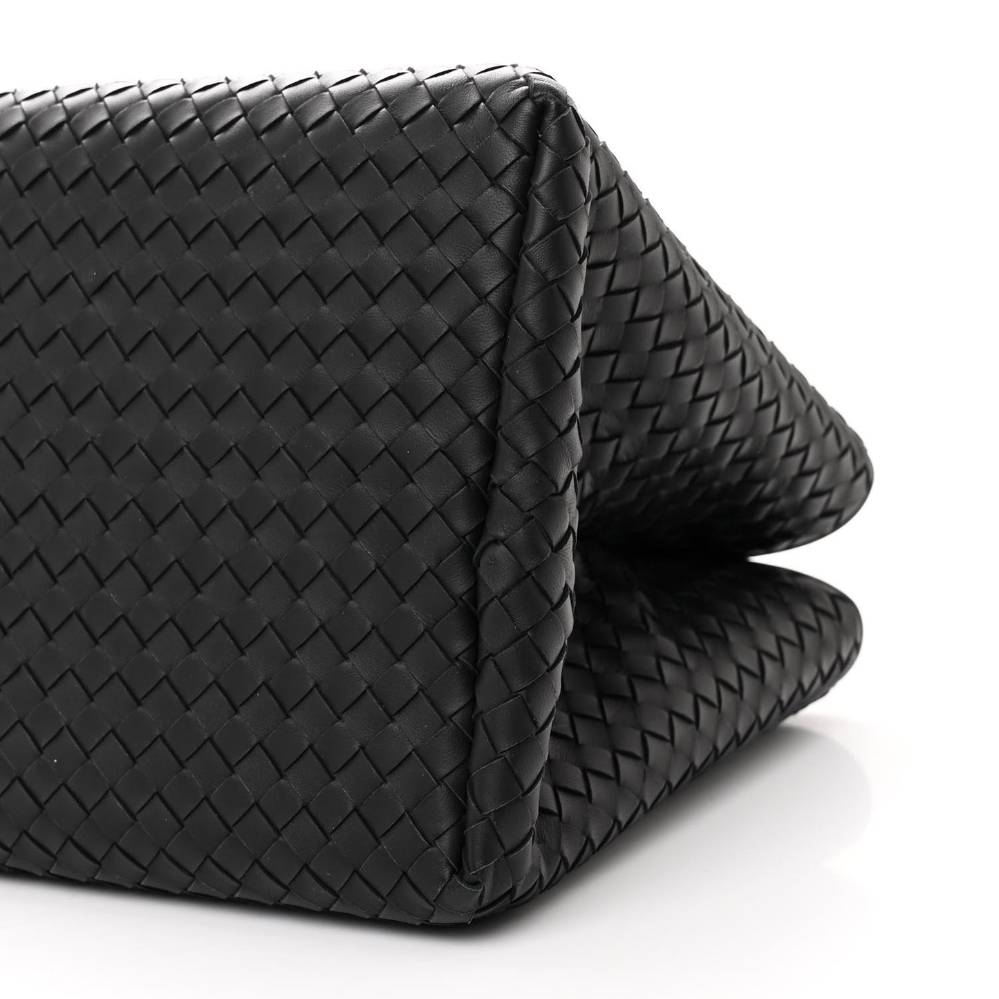 Nappa Intrecciato Milano Tote Black