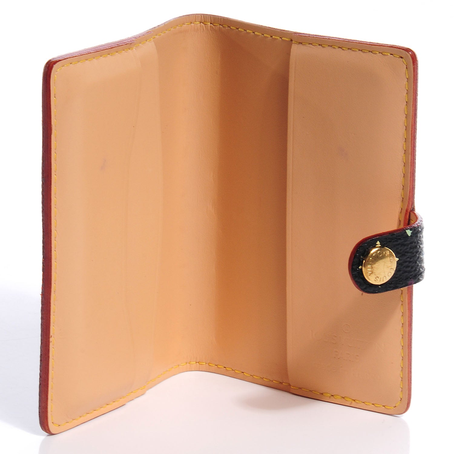 Louis Vuitton Monogram Multicolor Carnet de Bal Mini Agenda Cover Black 5 of 7
