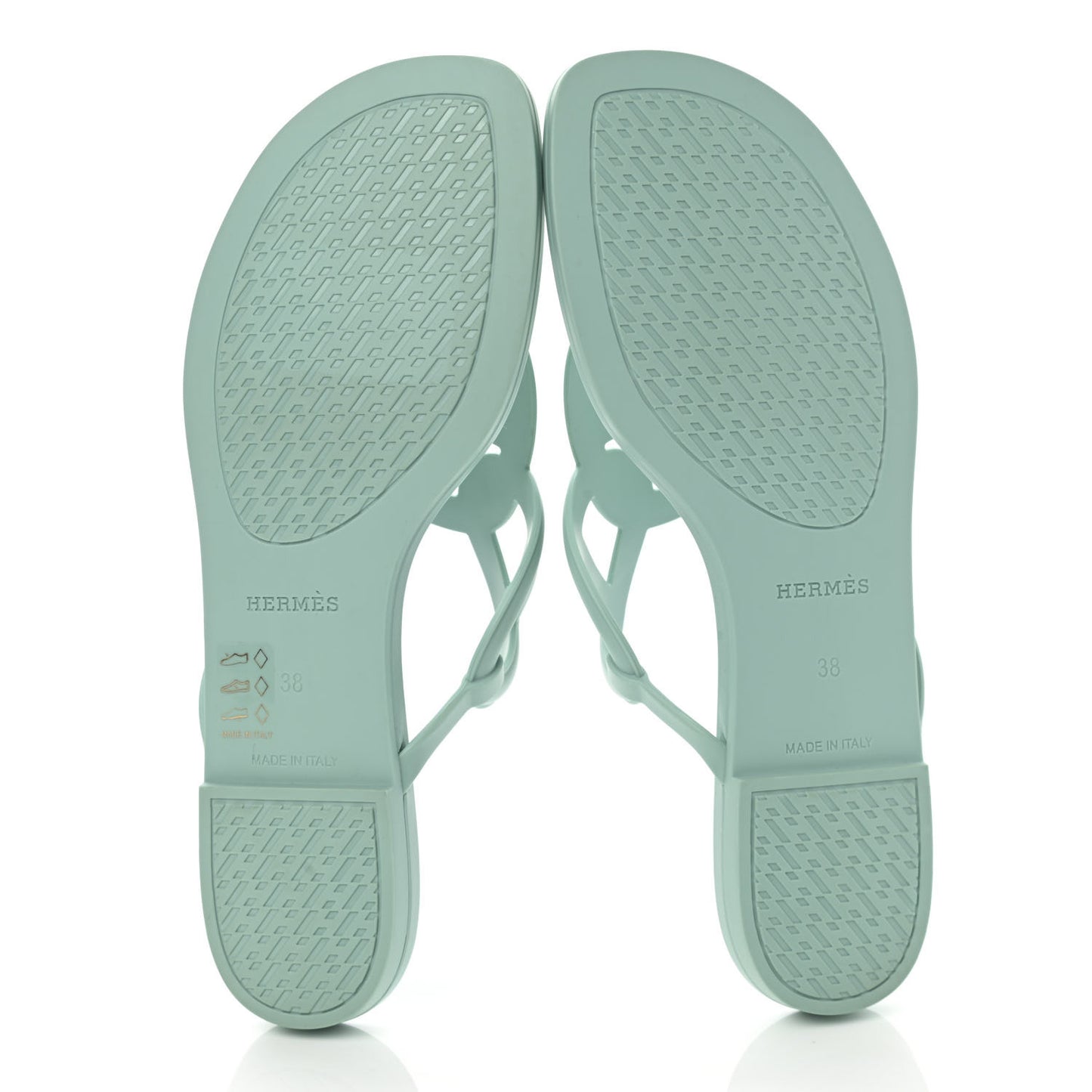 Rubber Womens Egerie Sandals 38 Vert Embrun