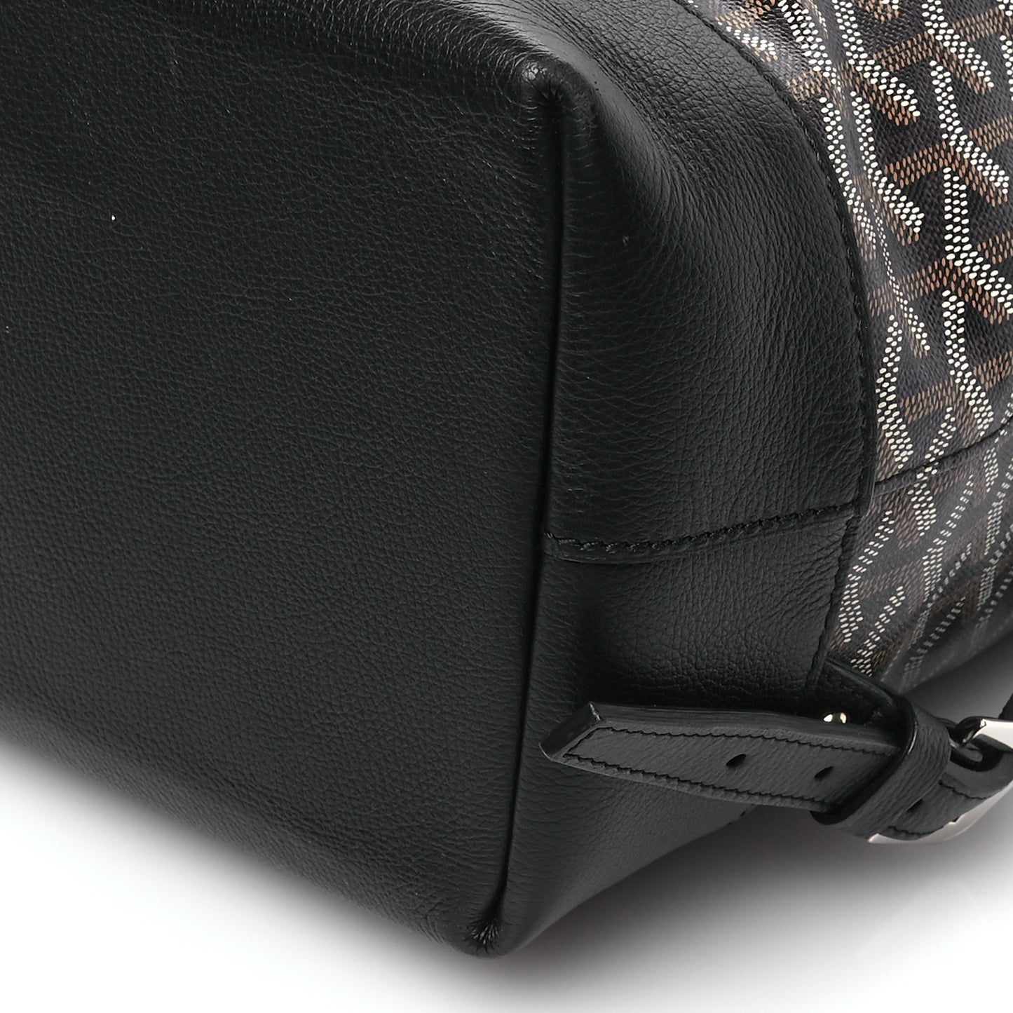 Goyardine Calfskin Cisalpin Backpack Black
