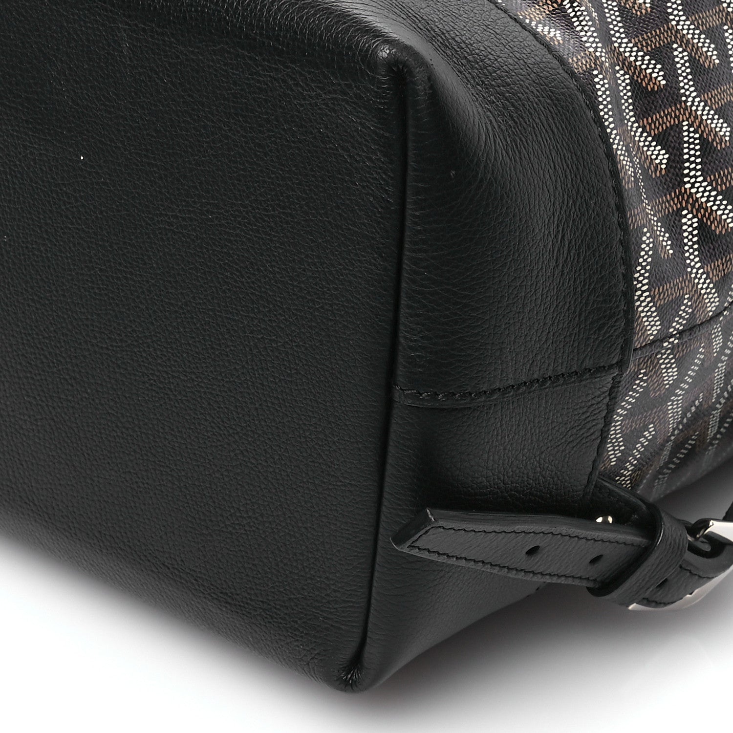 Goyard Goyardine Calfskin Cisalpin Backpack Black 9 of 9