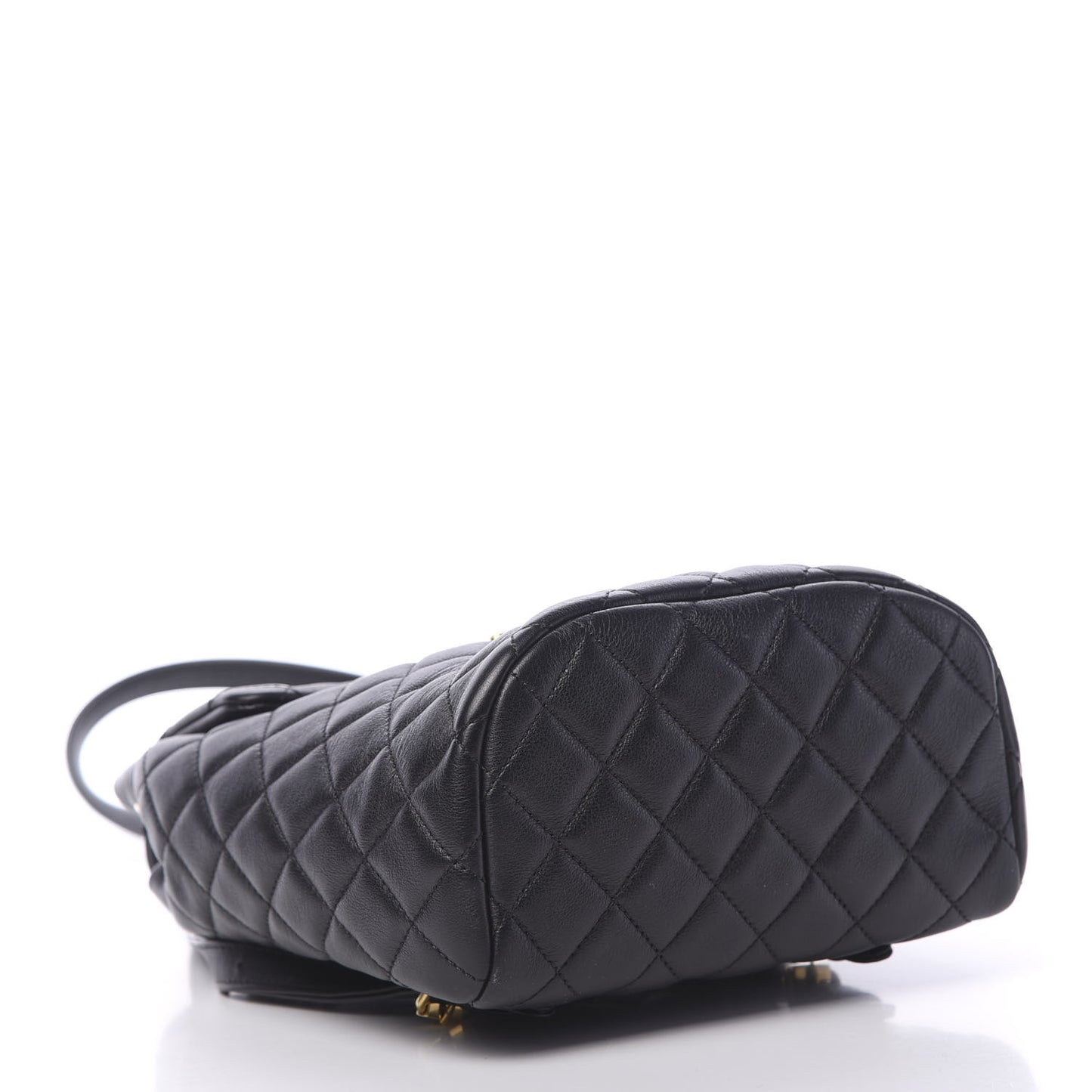 Calfskin Quilted Mini Urban Spirit Backpack Black