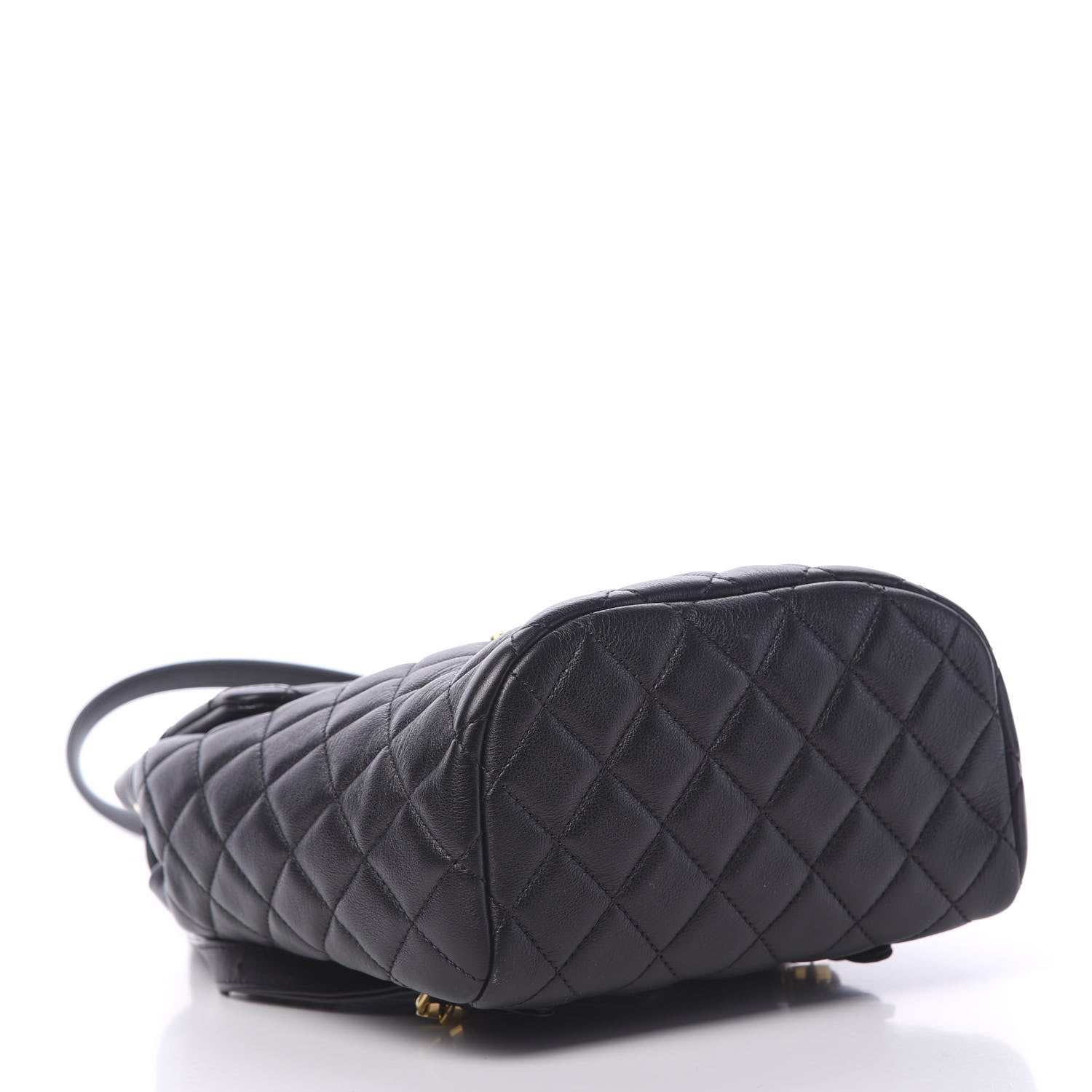 Chanel Calfskin Quilted Mini Urban Spirit Backpack Black 3 of 9
