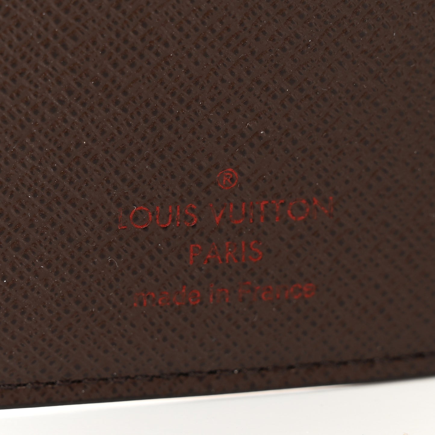 Damier Ebene Medium Ring Agenda Cover