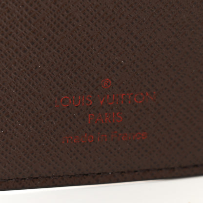 Louis Vuitton Damier Ebene Medium Ring Agenda Cover 6 of 6