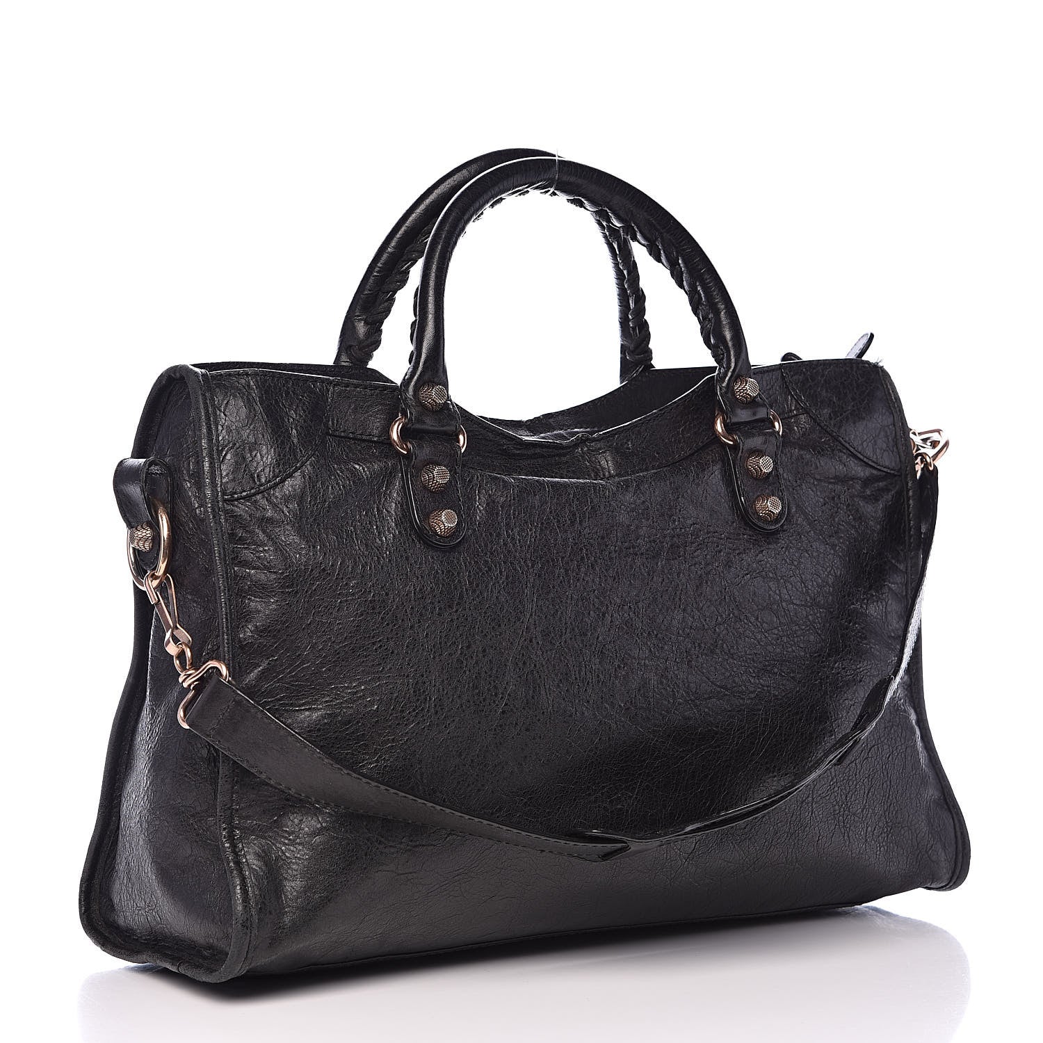Balenciaga Agneau Giant 12 Rose Gold Hardware City Black 3 of 17