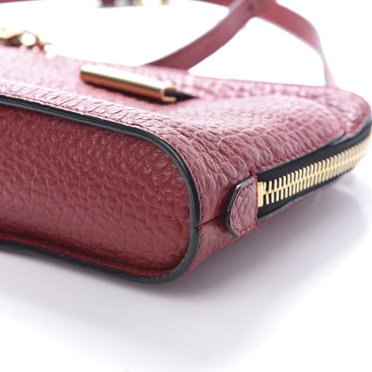 Burberry Signature Grain Small Crossbody Red 7 of 10