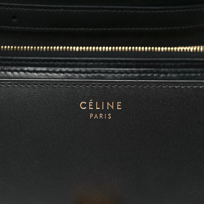 Celine Box Calfskin Medium Classic Box Flap Bag Black 6 of 9