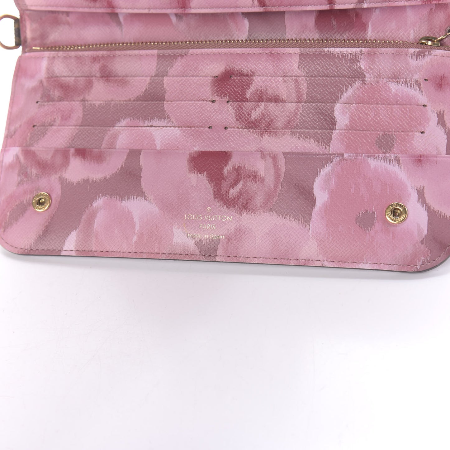 Monogram Articles de Voyage Ikat Insolite Wallet Rose Velours