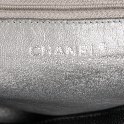 Chanel Glazed Caviar East West Modern Chain Tote Black 6 of 10