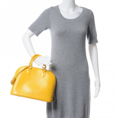 Louis Vuitton Epi Alma PM Citron 2 of 7