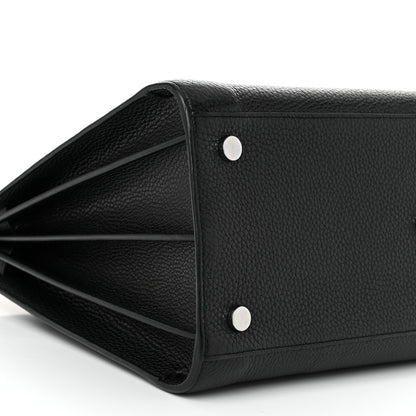 Saint Laurent Grained Calfskin Large Sac De Jour Carryall Black 9 of 10