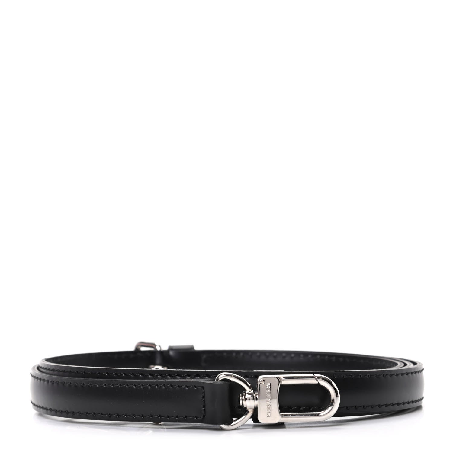 Louis Vuitton Calfskin Speedy Bandouliere Shoulder Strap Black 1 of 3