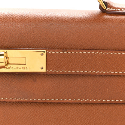 Hermes Courchevel Kelly Sellier 28 Gold 15 of 18