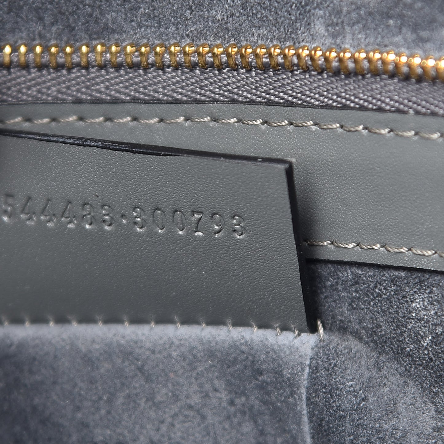 Calfskin Large Heroine Grey