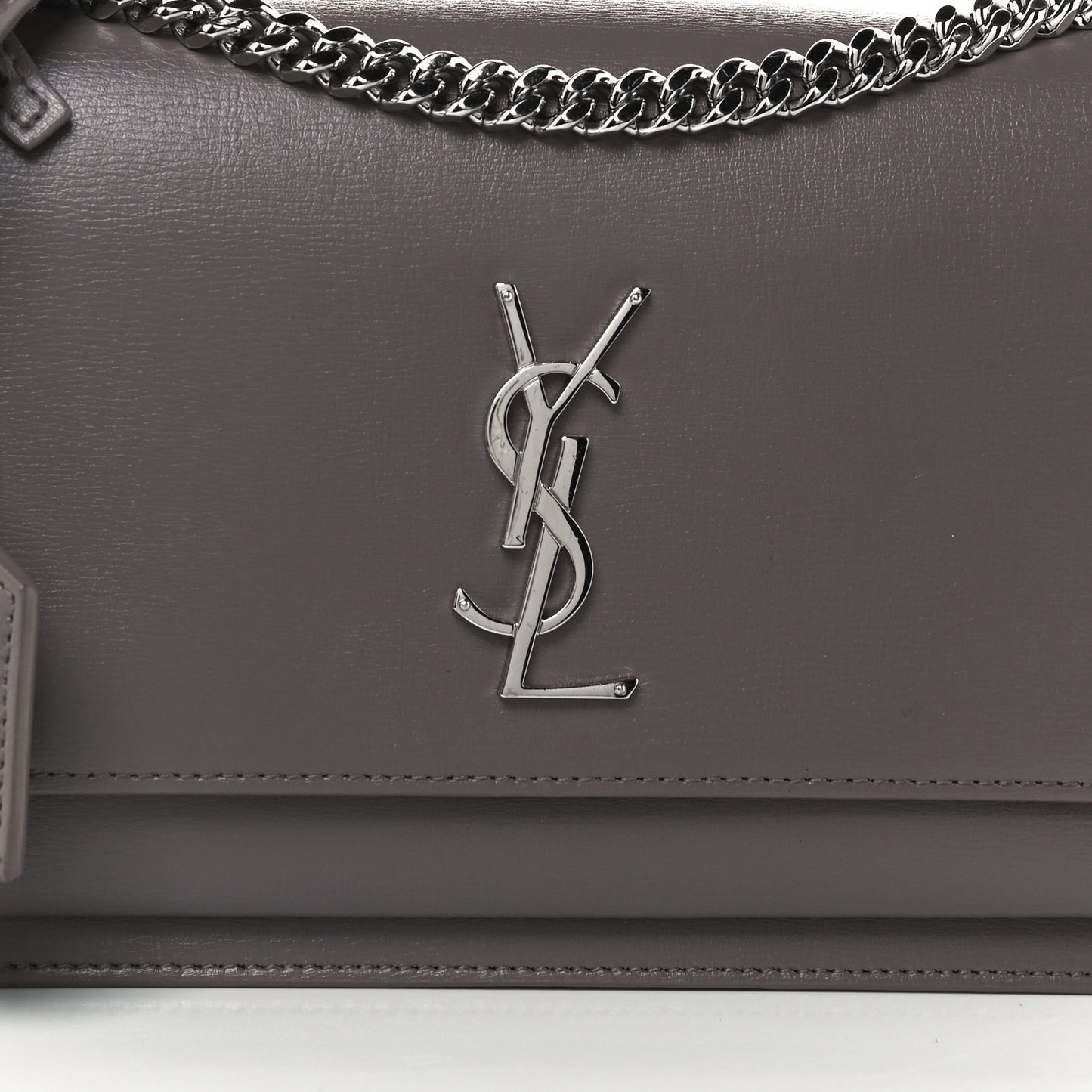 Calfskin Medium Monogram Sunset Fog