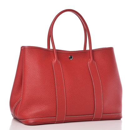 Hermes Negonda Garden Party 36 MM Rouge Casaque 3 of 12