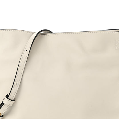 Loewe Calfskin Mini Flamenco Knot Clutch Angora 8 of 10